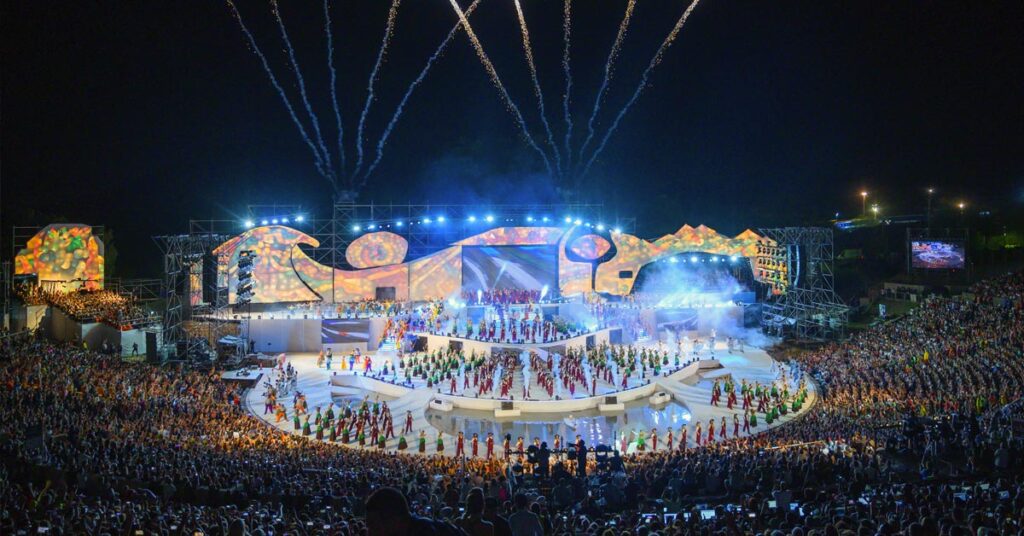 Festejo fiesta nacional de la vendimia 2025